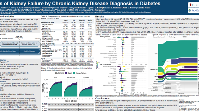 Risks of Kidney Failure by Chronic Kidney Disease Diagnosis in Diabetes
