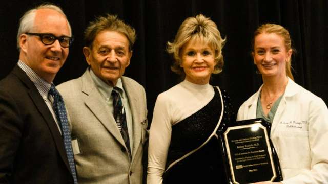Daniel H. Geschwind, MD, Dr. Allen and Charlotte Ginsburg and Kelsey A. Roelofs, MD 