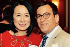 One Ball Matt founder Barbara Lee and Dr. Edward Garon