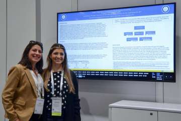 Cecilia Ramirez with her mentor, Cecilia Canales, MD