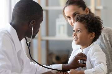 doctor and child