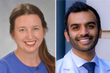 Anne Walling and Arpan Patel