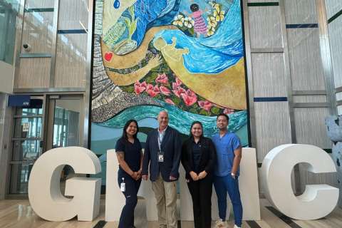 Guam Regional Medical Center team members pose