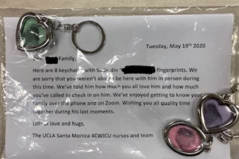Keepsakes adapted for COVID-19 restrictions