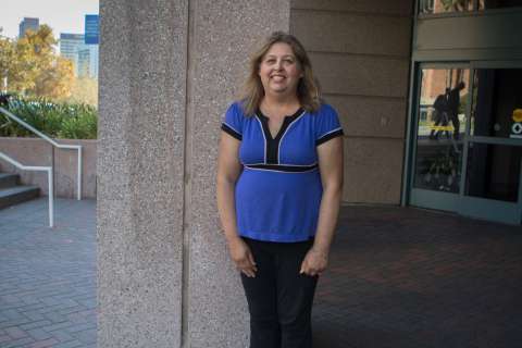 Heidi, a 52-year-old breast cancer survivor.