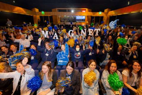 UCLA Health nurses celebrate their 2025 Magnet designation