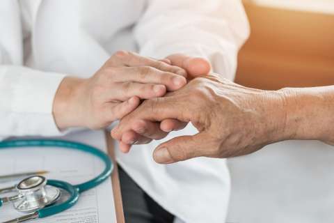 Patient and doctor 