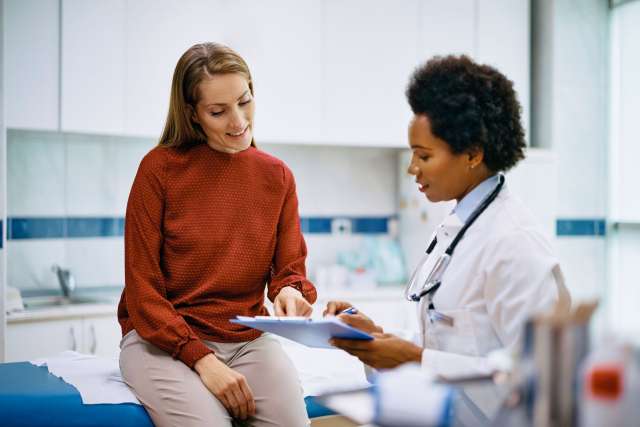 patient and doctor
