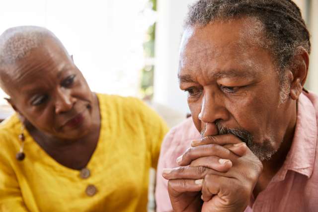 elderly couple