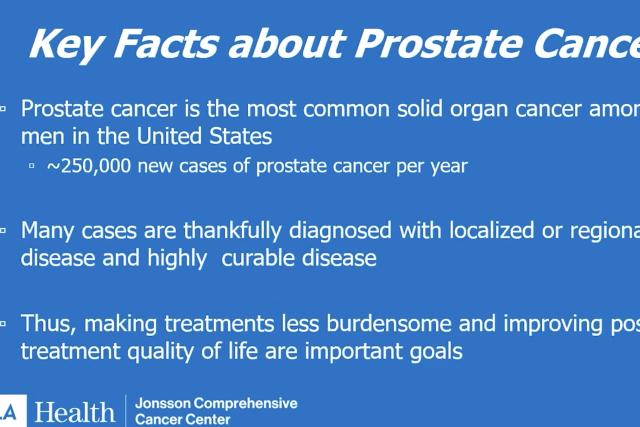 A Webinar from Dr. Steinberg on Prostate Cancer Care