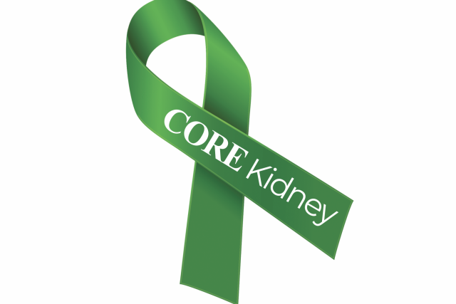 Kidney Awareness Green Ribbon