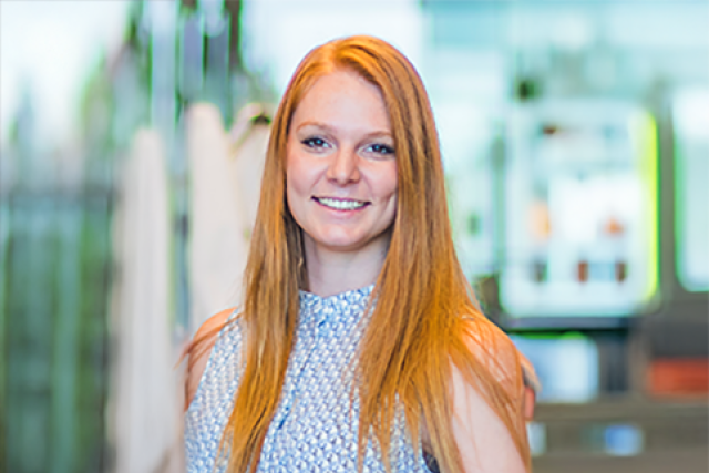 UCLA cancer researcher Katie Campbell