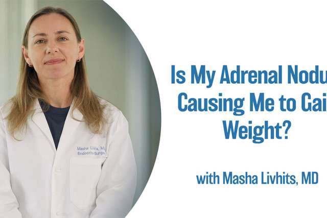 Is My Adrenal Nodule Causing Me to Gain Weight?
