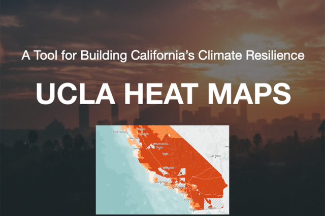 California heat map showing red areas.