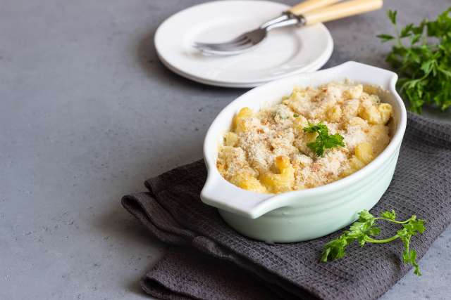 Greek Yogurt Macaroni Alfredo