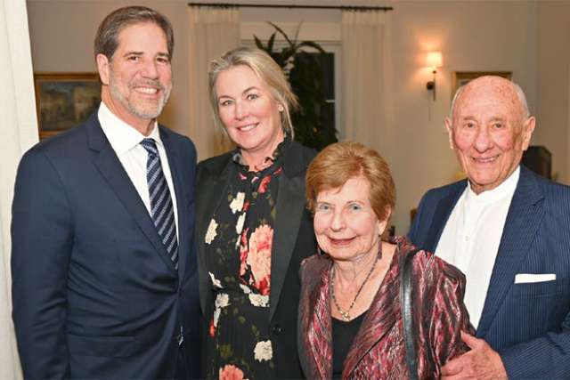 Donald and Andrea Goodman, Renee and Meyer Luskin - UCLA UMAG Spring 2023