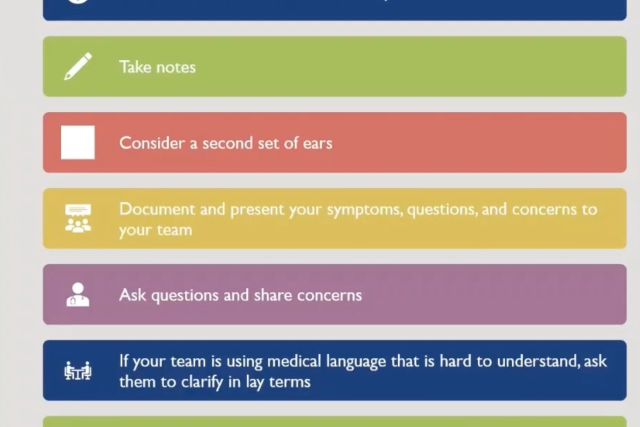 Tips for discussing a cancer diagnosis.