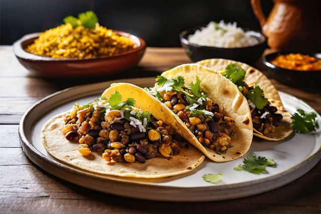 Lentil-Walnut taco filling