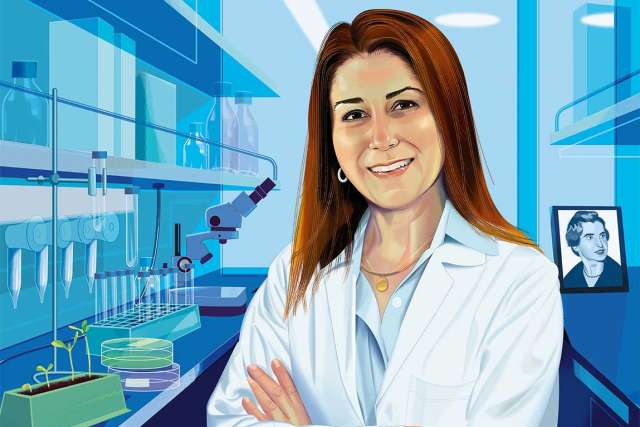 Illustration of Dr. Sanaz Memarzadeh