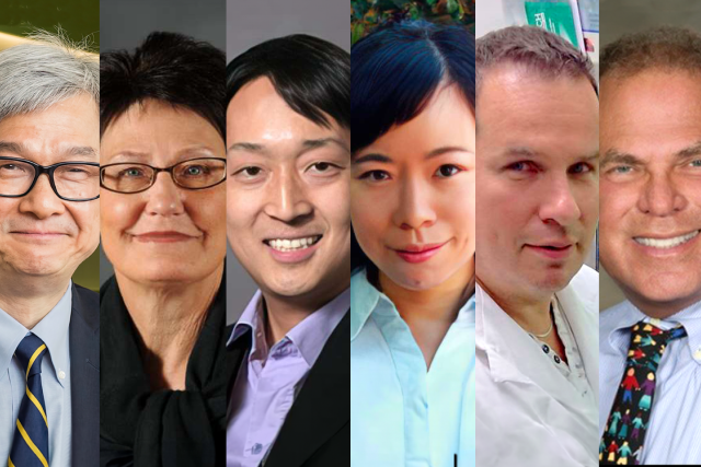 Six UCLA Health faculty and researchers shown in a collage of headshots, representing diverse expertise in clinical and academic fields.