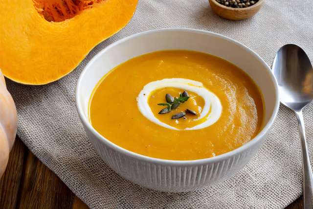 Spiced Butternut Squash Soup