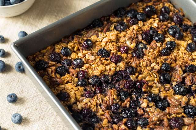 Blueberry Baked Oatmeal