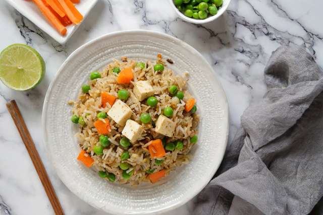 Easy Vegetable Brown Fried Rice