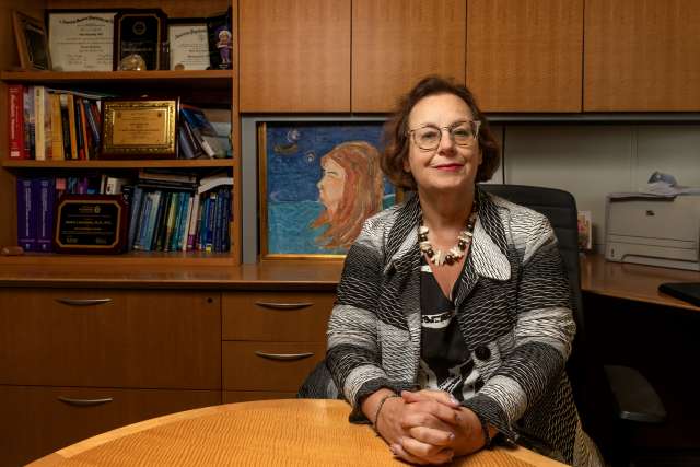 Helen Lavretsky in her office