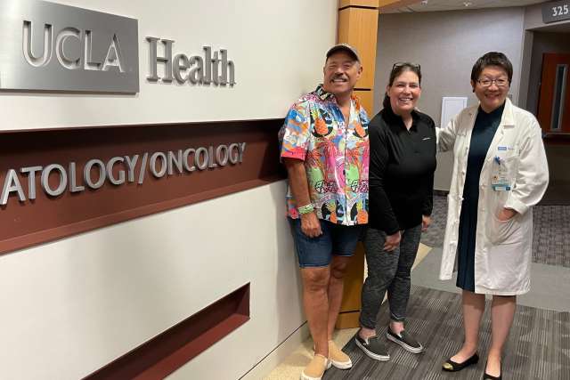 Richard, Dena and Dr. Chi