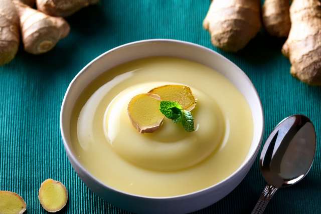 Silky Tofu Pudding with Ginger
