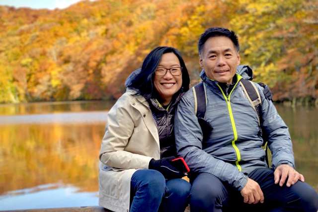 Lucia and Wing Ng