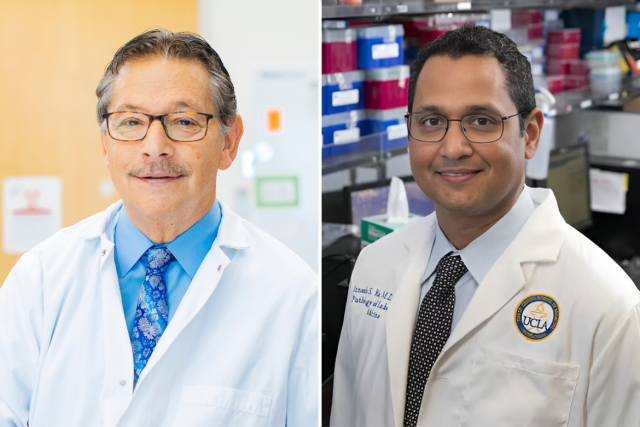 Side by side image of Drs. Kohn and Rao.