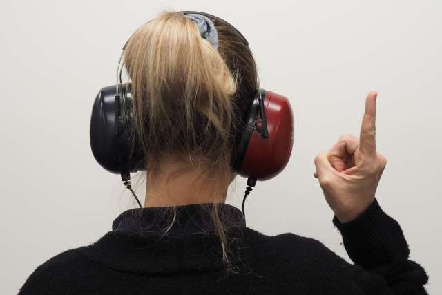 Loss of hearing test
