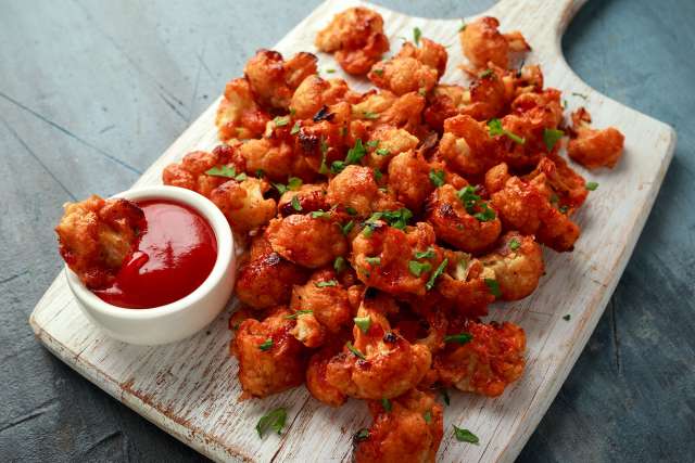 Buffalo Cauliflower Bites