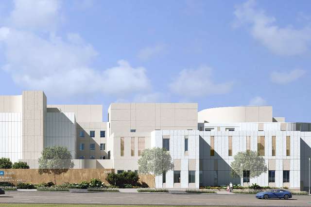 UCLA Resnick Mental Health Campus north signage