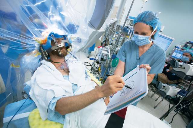 Deep Brain Stimulation procedure