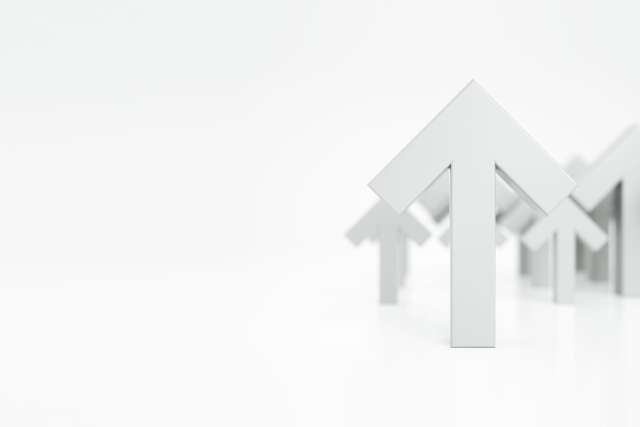 Arrows point upwards