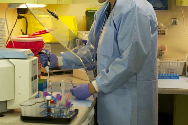doctor in lab