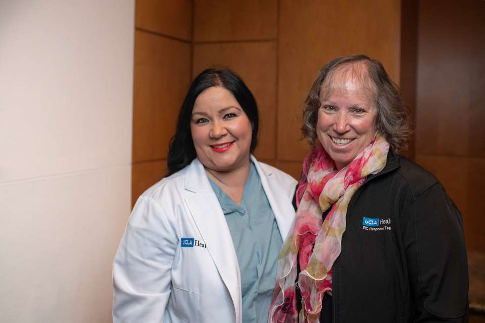 Theresa Kirkpatrick and Tina Mamais