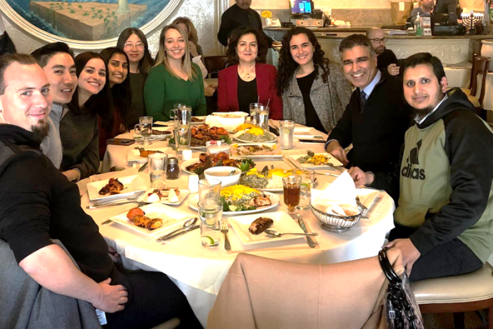 Egbhali Lab Team Dinner