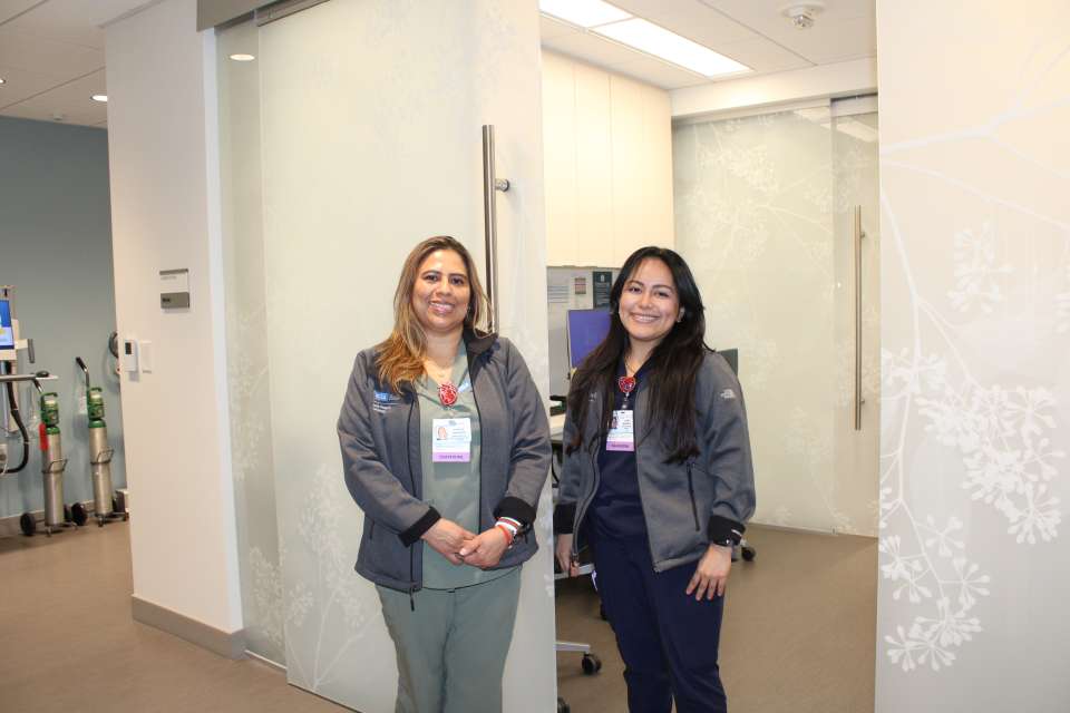 Patricia Mendoza, MA and Xiomara Miranda, Sr. LVN