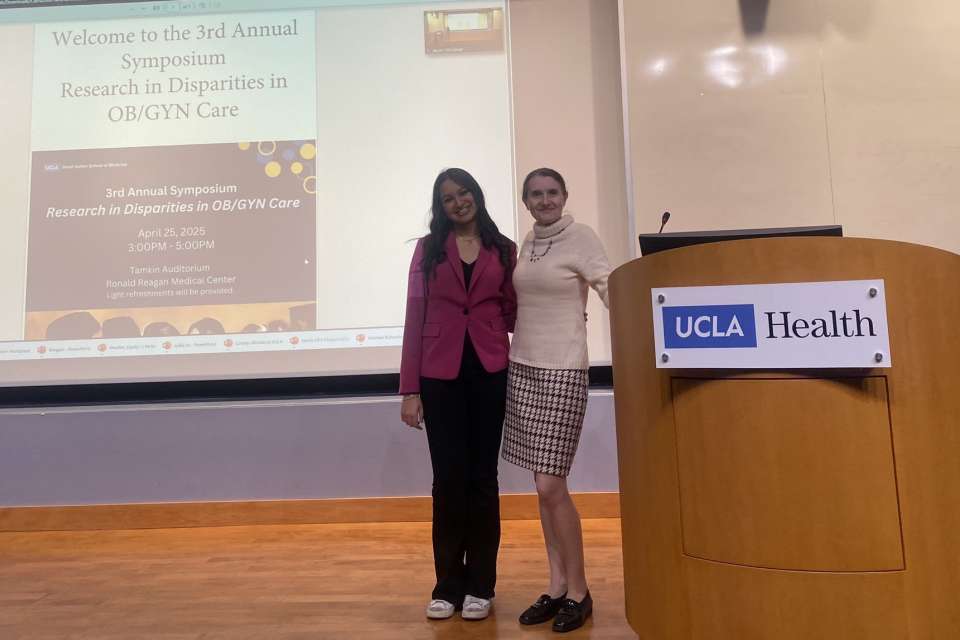 Dr. Orsulic with Samaira Mehta