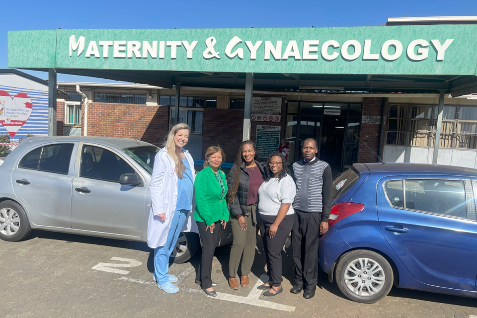 Dr. Nicholas in South Africa