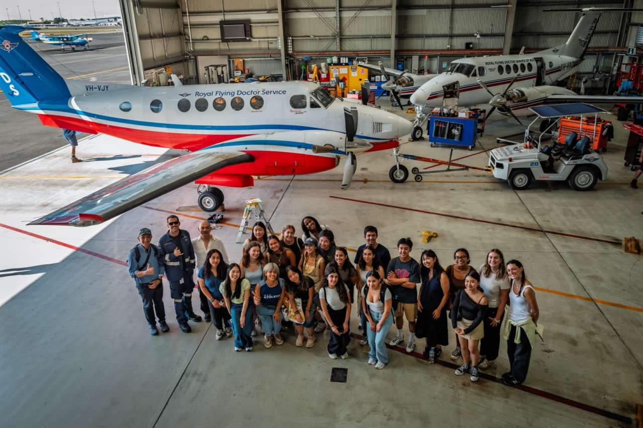 Undergraduate students visit Australia with the UCLA Global Health Travel Study Program.