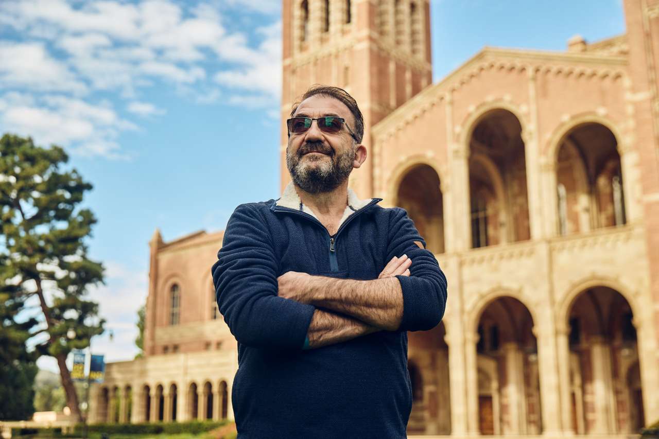 Ed Nazarian on the UCLA campus.