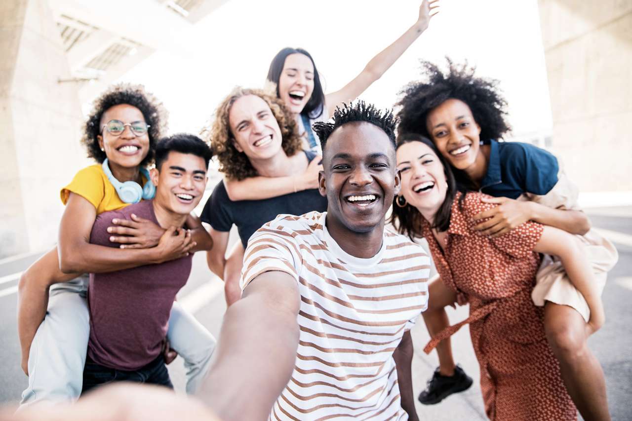 Group of Teens