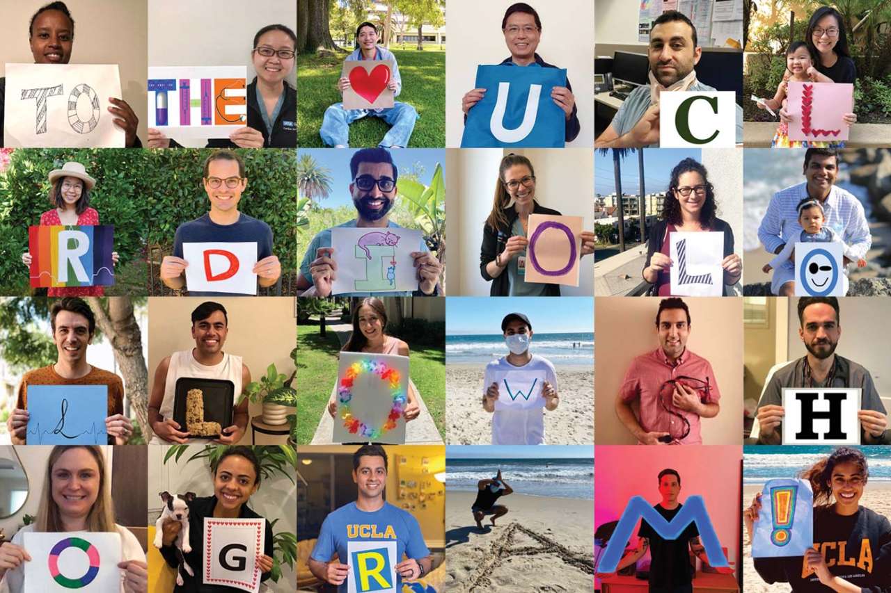 Collage of UCLA Fellows 