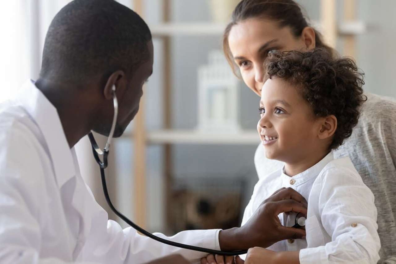 doctor and child