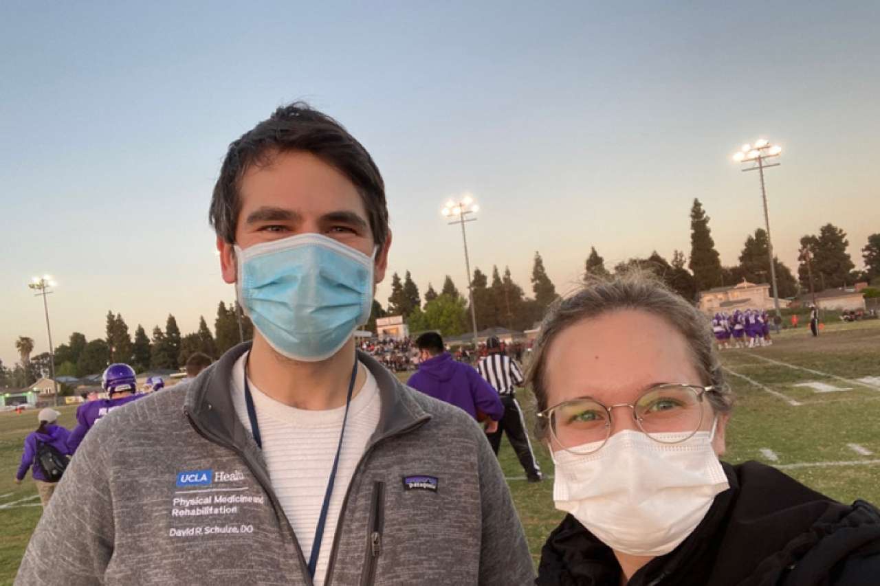 sport medicine with face masks