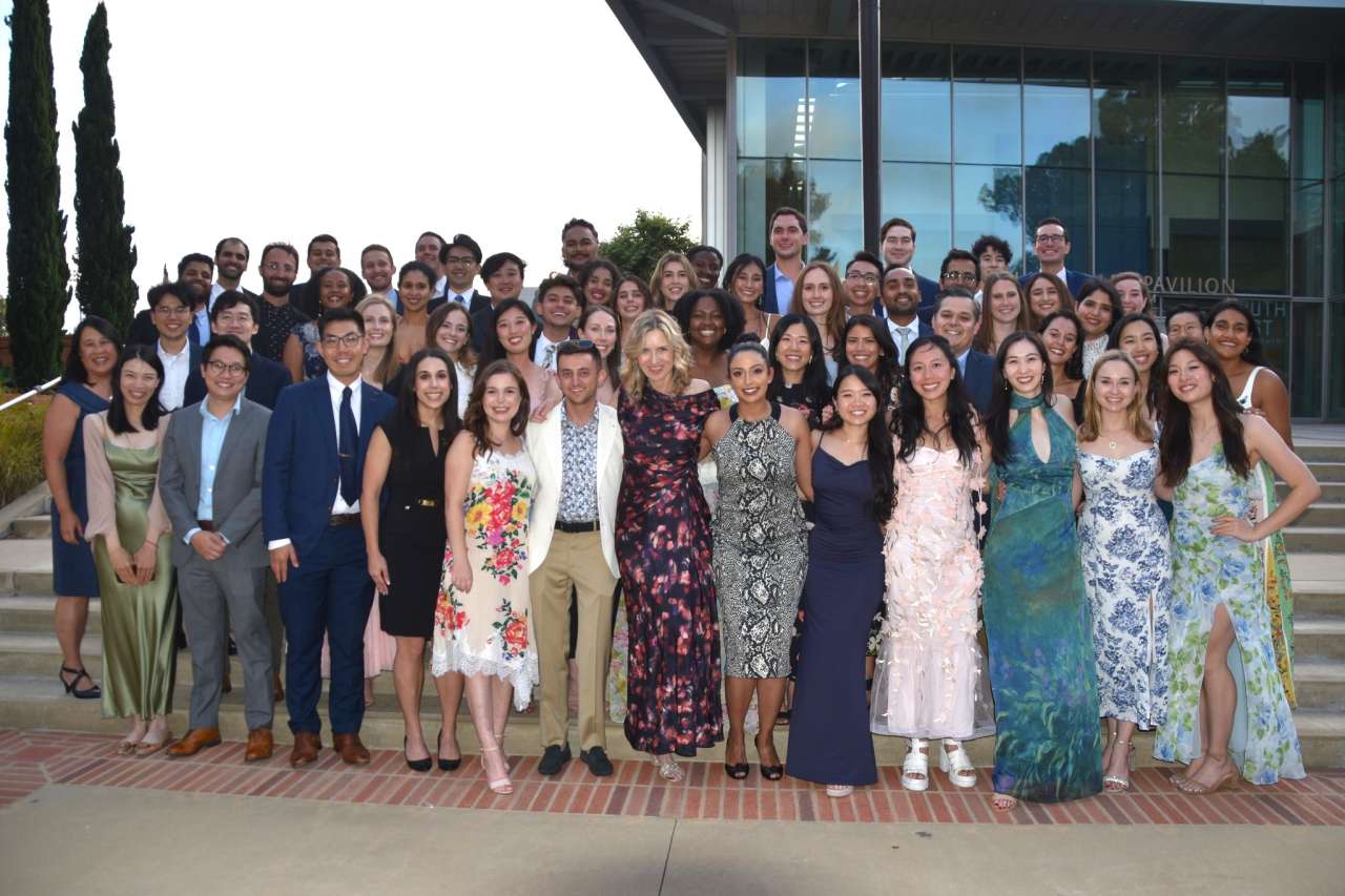 Group picture of graduating residents